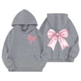thumbnail image 1 of Chandail à Capuchon pour Enfants à Manches Longues Imprimé, Chandail à Col Rond pour Filles, Chandail Décontracté de Sport, Vêtements d'Automne, Chandails pour Filles 7-8 Ans, 1 of 3