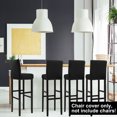 thumbnail image 2 of Housse Extensible pour Tabouret de Bar pour Housses de Chaise Latérale Hauteur Bar, 2 of 8