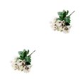 thumbnail image 4 of Decodeary Realistic Appearance Flower Decoration For Low Maintenance Garden Easy To Clean Cloth Decorations Fake Plants Flowers JH1237 2Set, 4 of 6