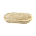 thumbnail image 3 of GROWTH TANK Wooden Bowl Large Capacity Stackable Oval Bowl for Home Kitchens Pantry Brown A, 3 of 9