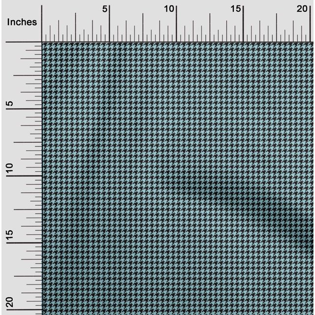 oneOone Polyester Lycra Fabric Houndstooth Geometric Print Sewing Fabric BTY 56 Inch Wide