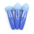 thumbnail image 1 of 3Pcs Makeup Sponge Wedge Sponges with Handle Cosmetic Puff Beauty Sponge Stick, 1 of 6