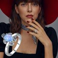 thumbnail image 4 of Up to 65% Off Health Turtle Personality Embedded Zircon Female Ring Gift Jewelry Ring Jewelry Necklace Rings Earring Jewelry on Clearance, 4 of 9
