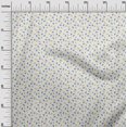 thumbnail image 3 of oneOone Velvet White Fabric Floral Craft Projects Decor Fabric Printed By The Yard 58 Inch Wide, 3 of 5