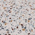 thumbnail image 5 of Terrazo Tile Cream Polyester Kitchen Mat 18x30, 5 of 5