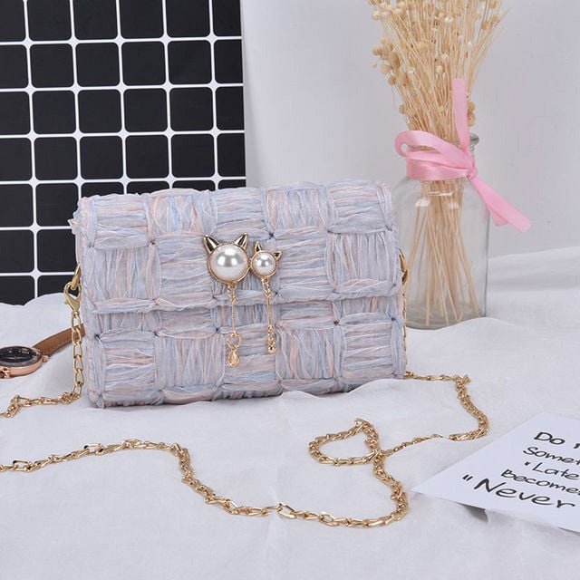 DIY Hand Knitting Crochet Bags Material Kit Woven Bag Making Tool Cross Stitch Mesh Plastic Canvas Sheets Set Handmade Purse Kit