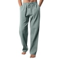 thumbnail image 1 of SHIXIAOO Pantalon Slim Fit pour Hommes Pantalon de Travail Long Décontracté à devant Plat, 1 of 9