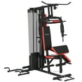 thumbnail image 1 of Soozier Multi Home Gym Equipment, Workout Station with 143lbs Weight Stack, 1 of 10