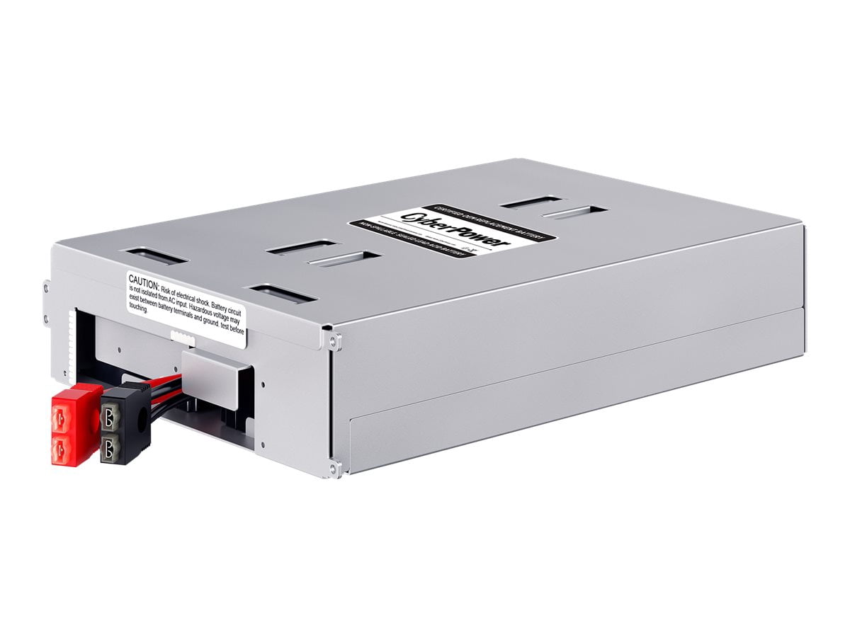 CyberPower RB1290X4 - UPS battery - 4 x battery - lead acid - 9 Ah - for Office Rackmount LCD Series OR2200LCDRM2U