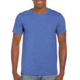 thumbnail image 1 of Gildan Mens Softstyle T-Shirt, M, Heather Royal, 1 of 2