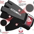 thumbnail image 2 of RDX Weight Lifting Gloves Gym Fitness Workout, Anti Slip Padded Full Palm Protection-Ultra Ventilated Training Cycling Rowing, 2 of 8