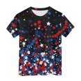 thumbnail image 4 of TZEWGL Chemise Décontractée d'Été à Manches Courtes Col Rond Imprimé Graphique Basique pour Enfant Blouse pour Nouveau-Nés Taille 12-13T, 4 of 4