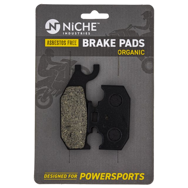 Niche Brake Pad Set Can-Am Outlander Maverick Front Right Rear Organic 705600349 519-KPA2296D