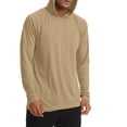 thumbnail image 4 of QIPOPIQ Men's UPF50+ Sun Protection Shirts, Quick Dry Long Sleeve Rash Guard, Athletic Running Workout Fishing Cooling Shirts Clearance, 4 of 7