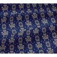 thumbnail image 5 of oneOone Viscose Jersey Fabric Paisley Ikat Decor Fabric Printed BTY 60 Inch Wide, 5 of 5