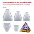 thumbnail image 2 of kurtrusly Pyramid Silicone Mould DIY Resin Decorative Craft Jewelry Making Mold, 2 of 9