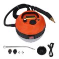 thumbnail image 2 of High Pressure Steam Cleaner with Sprayer Generates 105 degrees Celsius  Steam for Kitchen Bathroom Floor Tile Orange, 2 of 7
