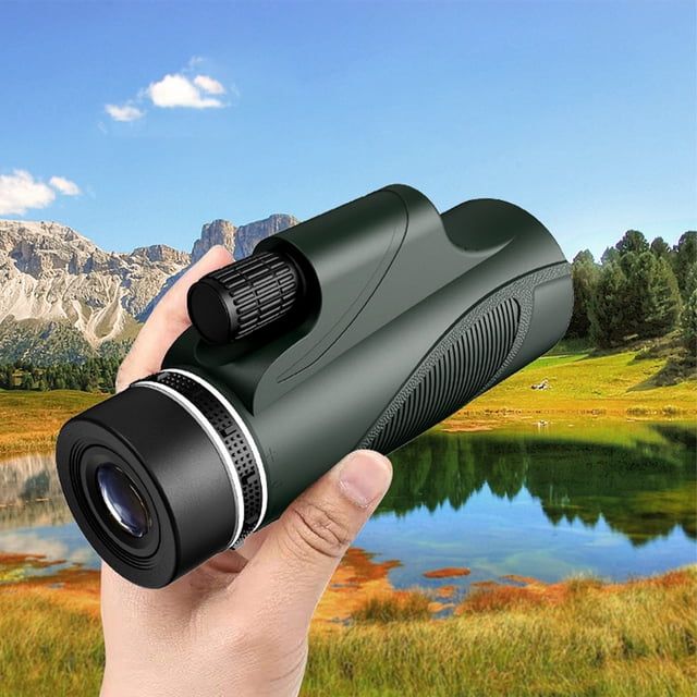 EGNMCR Single Telescope 10x50 High Power High-definition Bird Watching Outdoor Mobile Phone Camera Telescope, Gift