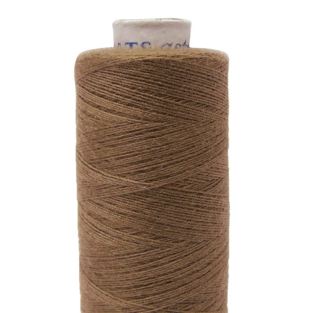 IBA Indianbeautifulart Polyester Thread Wholesale Sewing Supply Hand Machine Brown Quilting 10 Pcs