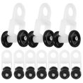 thumbnail image 1 of Miangastore 20pcs Ceiling Curtain Track Pulleys Curtain Track Rollers Drapery Rail Sliding Glider for Windows, 1 of 8