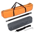 thumbnail image 3 of Tente Dôme de Camping Imperméable pour 2 Personnes pour la Randonnée en Plein Air et la Survie Orange et Vert, 3 of 9