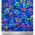 thumbnail image 1 of Soimoi Rayon Fabric Lilac Floral Print Fabric by Yard 56 Inch Wide, 1 of 1