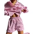 thumbnail image 1 of Chemise à Manches Longues et Pantalon Court à Taille Pointue pour Femmes, 1 of 6
