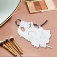 thumbnail image 4 of Unique Bargains 1 Pc Lily Princess Half Face Party Mask for Masquerade Party White, 4 of 5