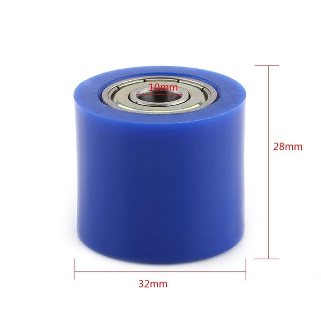 Greensen 8mm/10mm Drive Chain Pulley Roller Slider Tensioner Wheel Guide For Street Bike Motorcycle ATV, Chain Roller Tensioner Guide, Chain Pulley Roller Tensioner