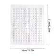 thumbnail image 2 of LNGOOR AAAAAAAAA0119 Évier en Caoutchouc 2 Pcs Blanc, 2 of 6