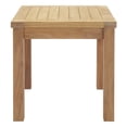 thumbnail image 3 of LexMod Marina Outdoor Patio Teak Side Table, Natural'), 3 of 5