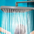 thumbnail image 1 of Chmadoxn Overhead Shower Pressurized Top Spray Shower Universal Adjustment Nozzle Strong Water Output Durability Beautiful Oversized Panel Pressurized Water Output shower head, 1 of 8