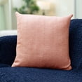 thumbnail image 4 of Herringbone Stripe Cotton Cushions Set of 2 Poly Filled With Zipper Machine Washable, 4 of 4