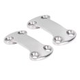 thumbnail image 4 of Fdit Webbing Pressure Buckles,Stainless Steel 316 Pressure Buckle,2Pcs Webbing Pressure Buckles Stainless Steel 316 Press Buckle for Tightening Straps, 4 of 8