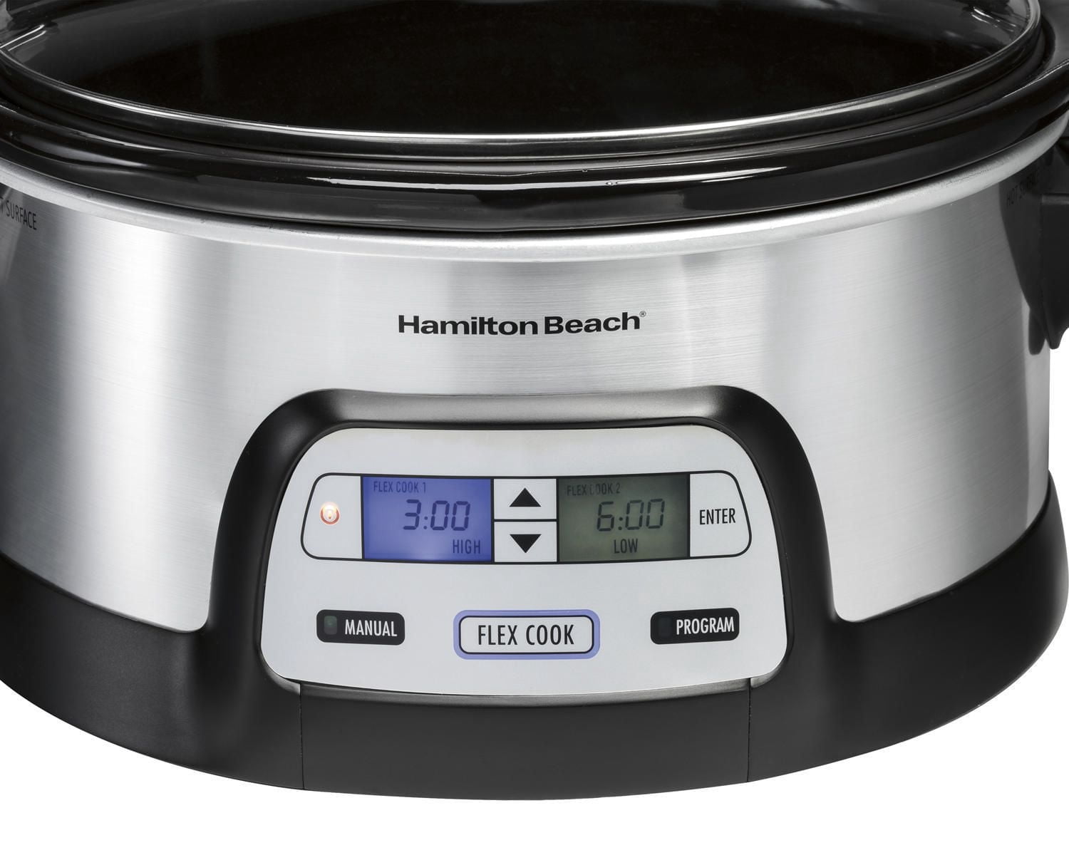 Mijoteuse programmable FlexCook™ Hamilton Beach de 6 pintes avec couvercle verrouillable