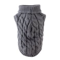 thumbnail image 4 of Fashiom Pets Solid Winter Dog Sweater Knitted Warm Sleeveless Pet Clothes, 4 of 9