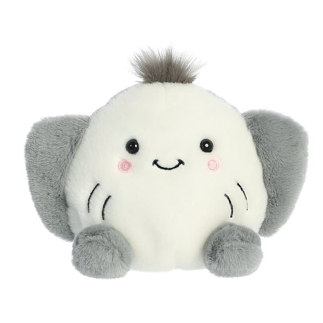 Aurora Palm Pals - Flapjack Stingray Peluche de 5 Pouces avec une texture Douce et Duveteuse et des Granules de Haricot pour la Stabilité. Présente un design Joyeux Inspiré des Récifs Colorés et des Poissons à Proximité. Convient à Tous les Âges.