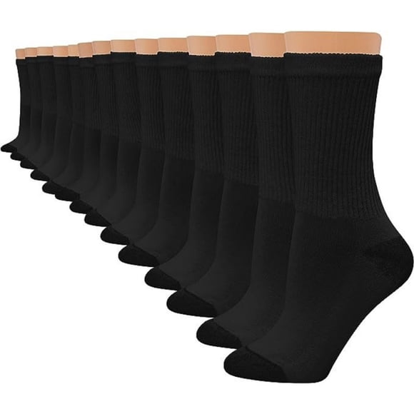 Dagugfen 10 Pairs Ankle Socks Men Mid Crew Wicking Breathable Comfy Business Casual Dress Socks for Women