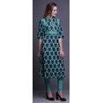 thumbnail image 3 of Bimba Kurta Santoon en Viscose Imprimée pour Femmes Kurti Droite Vêtements d'Été, 3 of 5