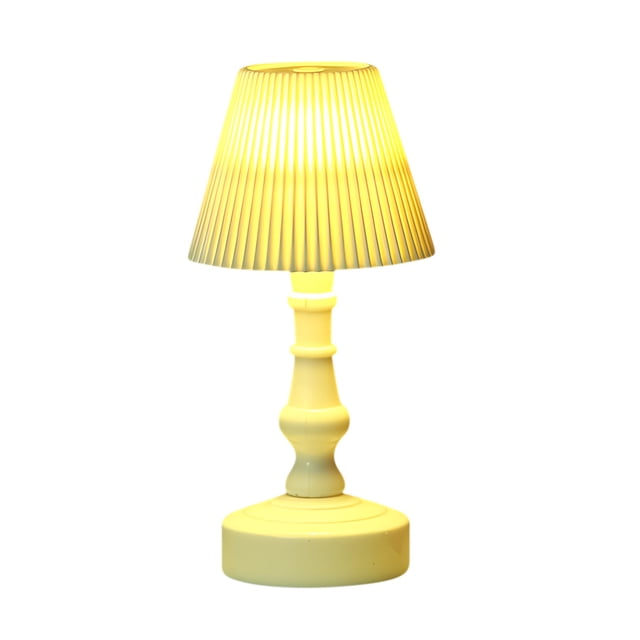 Mini LED Night Light for Bedroom - Floral Design Table Lamp with Soft Glow for Desktop, Kids Room, or Cafe Decoration