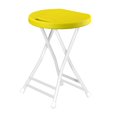thumbnail image 1 of Folding Stool Furniture Ultralight Thickened Foot Rest Stool High Stool Foldable yellow, 1 of 9