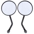 thumbnail image 2 of S SERENABLE 2 Pcs Universel Moto Cyclomoteur Scooter Miroir Rond 10mm Rétroviseur Doré VTT, 2 of 9