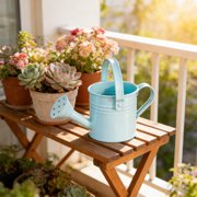 Mini Watering Can for Household Gardening – Iron Multi-Purpose Sprinkler for Indoor or Outdoor Plants and Vegetables