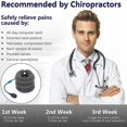 thumbnail image 5 of Jinsinto Cervical Neck Stretcher Traction Device, Ideal For Neck Pain Relief,grey, 5 of 5