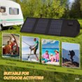 thumbnail image 3 of Labymos 10.5W Foldable Solar Panel Portable Solar Power Solar Panel Solar Module Panel Portable High, 3 of 8