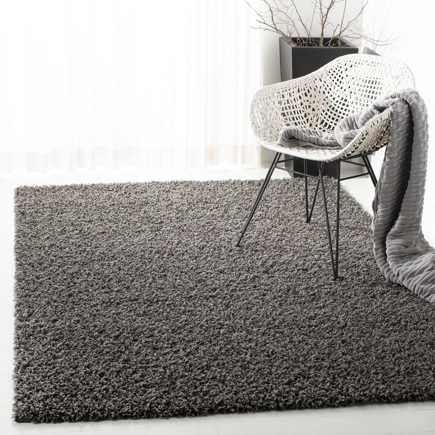 Safavieh Athens Tapis Peluche Solide Shag