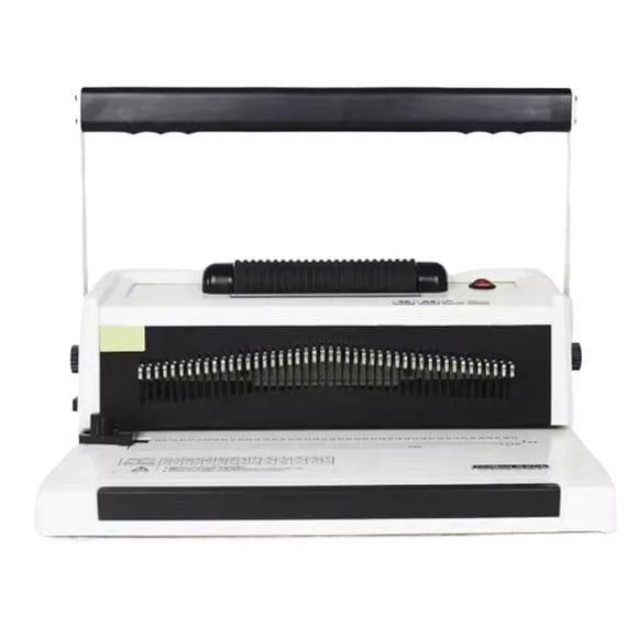 46 Hole Puncher Electric Single Coil Spiral Ring Binding Machine Contract Text Hole Punching Machine
