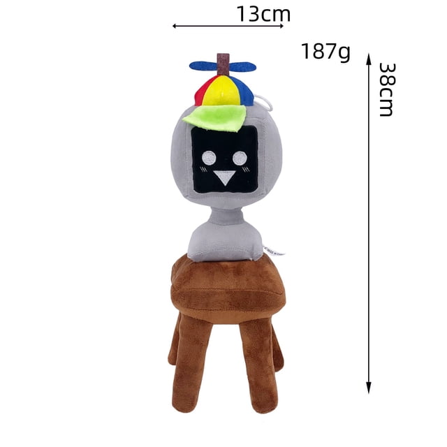 Sprunki Plush Game-Related Plush Toys Mr. Computer