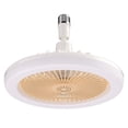 thumbnail image 1 of Dvkptbk Low Profile Ceiling Fan Light, Bladeless Ceiling Fan Remote/App Control, Flush Mount Ceiling Fan, Modern Enclosed Led Ceiling Fan 3 Colors Dimmable Multy Speeds Reversible Timing, 1 of 2