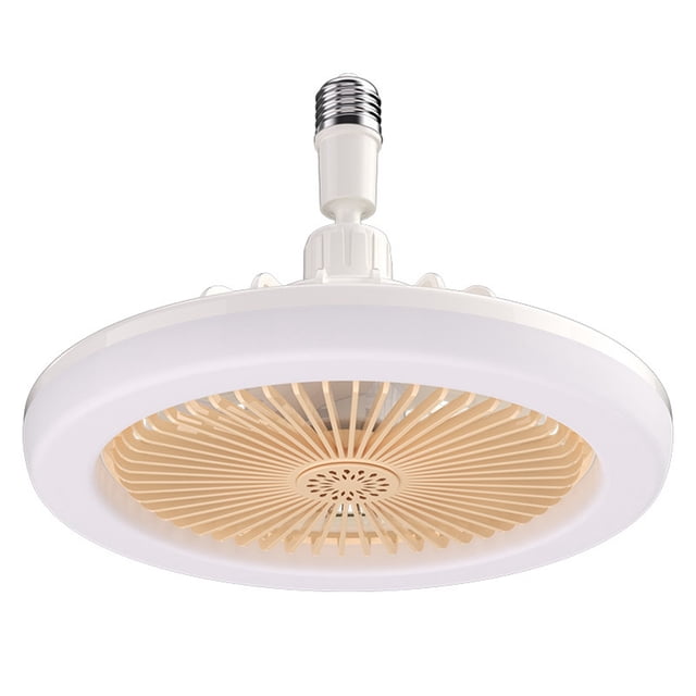 Dvkptbk Low Profile Ceiling Fan Light, Bladeless Ceiling Fan Remote/App Control, Flush Mount Ceiling Fan, Modern Enclosed Led Ceiling Fan 3 Colors Dimmable Multy Speeds Reversible Timing